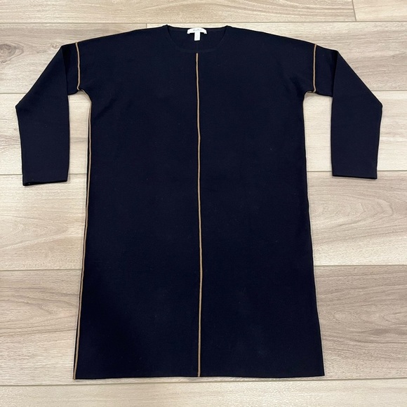 Max Mara Tanaro Long Sleeve Virgin Wool Shift Dress Medium M - Picture 3 of 9